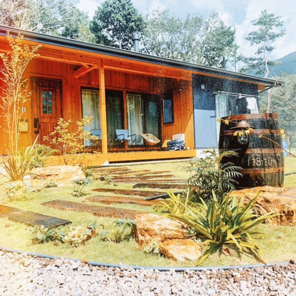 自然に溶け込む、ナチュラルリゾートガーデン～静岡県小山町～